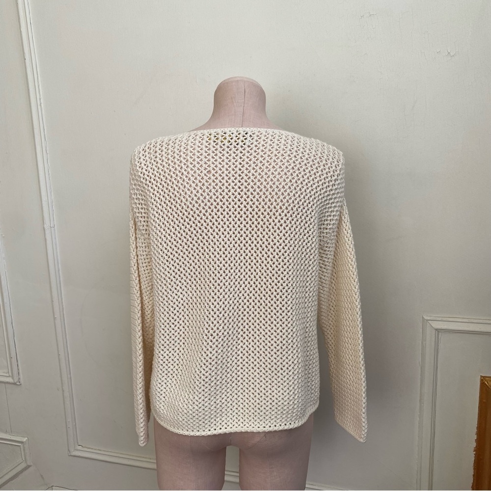 Ralph Lauren Crotchet American Flag Sweater - Picture 7 of 12